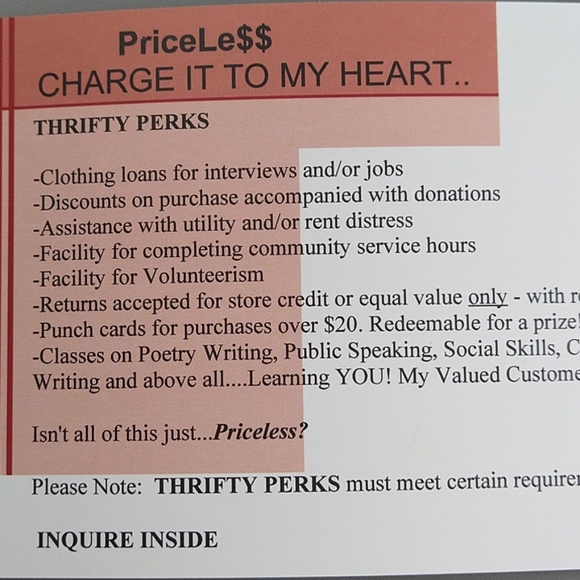 Meet your Posher, Priceless Thrift - Picture 4 of 5